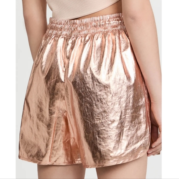 A.L.C. Metallic Gold Ryder Boxer Shorts sz XL - Picture 3 of 8